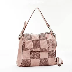 Scarpe di Maremma Borsa Effetto Trapuntato Ed Intrecciato*Donna Borse Morbide