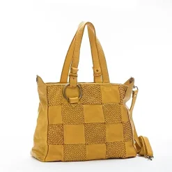 Scarpe di Maremma Borsa Effetto Trapuntato Ed Intrecciato*Donna Borse Morbide