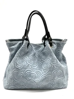 Scarpe di Maremma Borsa In Pelle Artigianale Decorazione Floreale*Donna Borse Morbide