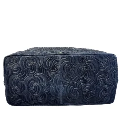 Scarpe di Maremma Borsa In Pelle Artigianale Decorazione Floreale*Donna Borse Morbide