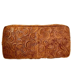 Scarpe di Maremma Borsa In Pelle Artigianale Decorazione Floreale*Donna Borse Morbide