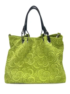 Scarpe di Maremma Borsa In Pelle Artigianale Decorazione Floreale*Donna Borse Morbide