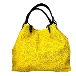 Scarpe di Maremma Borsa In Pelle Artigianale Decorazione Floreale*Donna Borse Morbide