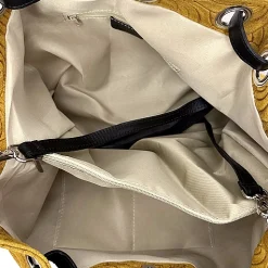 Scarpe di Maremma Borsa In Pelle Artigianale Decorazione Floreale*Donna Borse Morbide