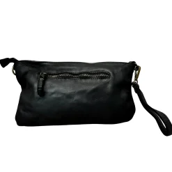 Scarpe di Maremma Borsa In Pelle Con Tracolla E Cinturino Con Cuciture A Vista*Donna Borse Morbide