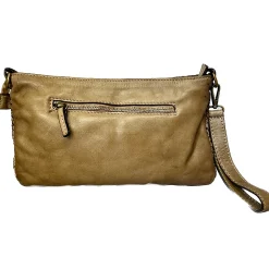Scarpe di Maremma Borsa In Pelle Intrecciata Con Tracolla E Cinturino*Donna Borse Morbide
