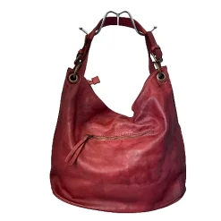 Scarpe di Maremma Borsa In Pelle Intrecciata Con Tasche Frontali*Donna Borse Morbide