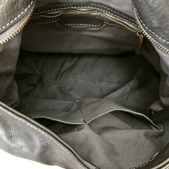 Scarpe di Maremma Borsa In Pelle Intrecciata Con Tasche Frontali*Donna Borse Morbide