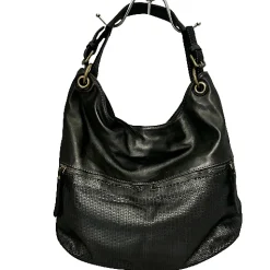 Scarpe di Maremma Borsa In Pelle Intrecciata Con Tasche Frontali*Donna Borse Morbide
