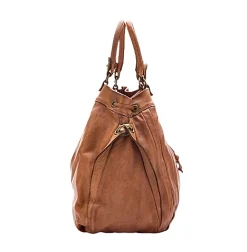 Scarpe di Maremma Borsa In Pelle Morbida Modello "Secchiello"*Donna Borse Morbide