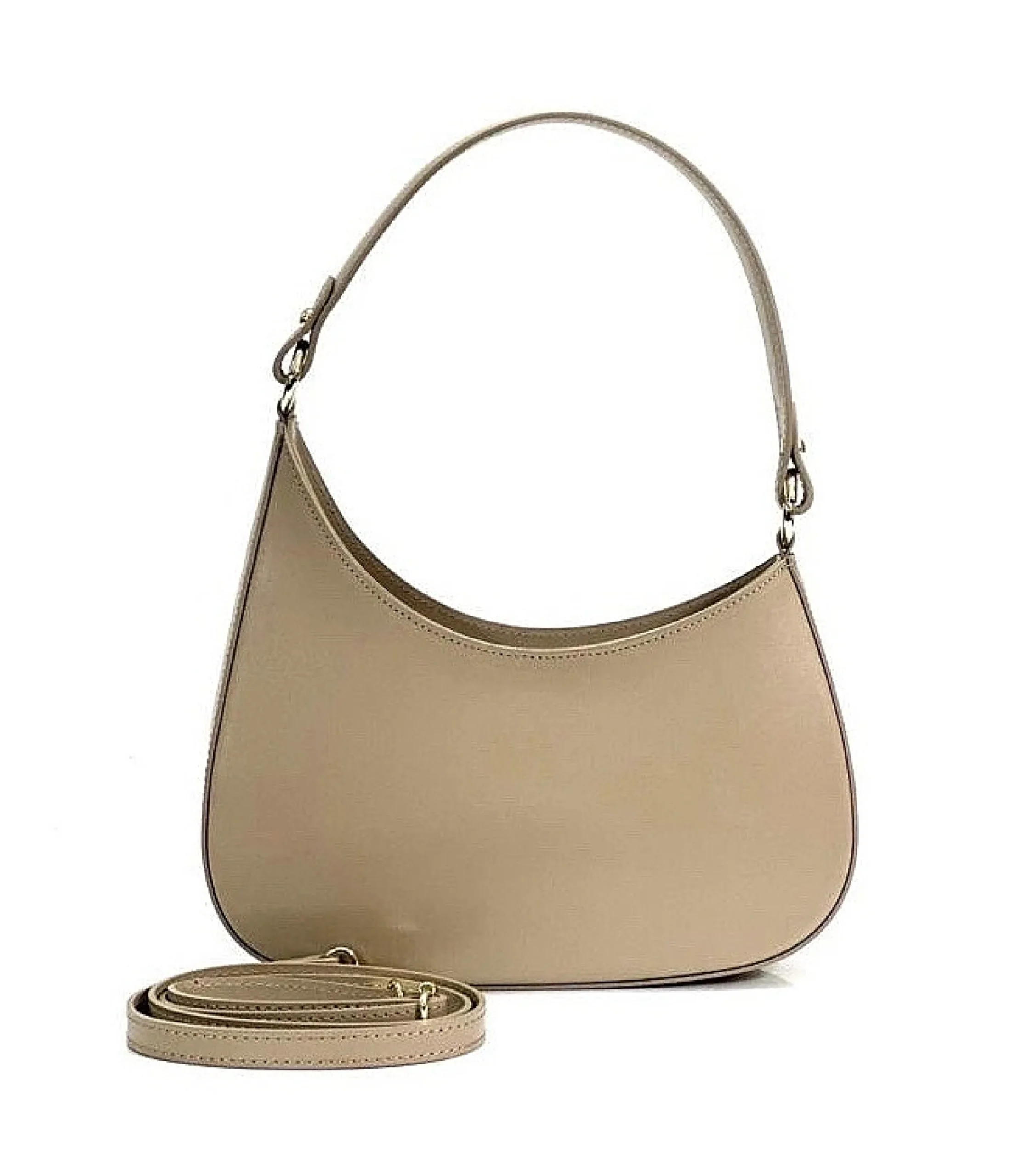 Scarpe di Maremma Borsa Mod. Mezza Luna Due Tracolle*Donna Borse Rigide