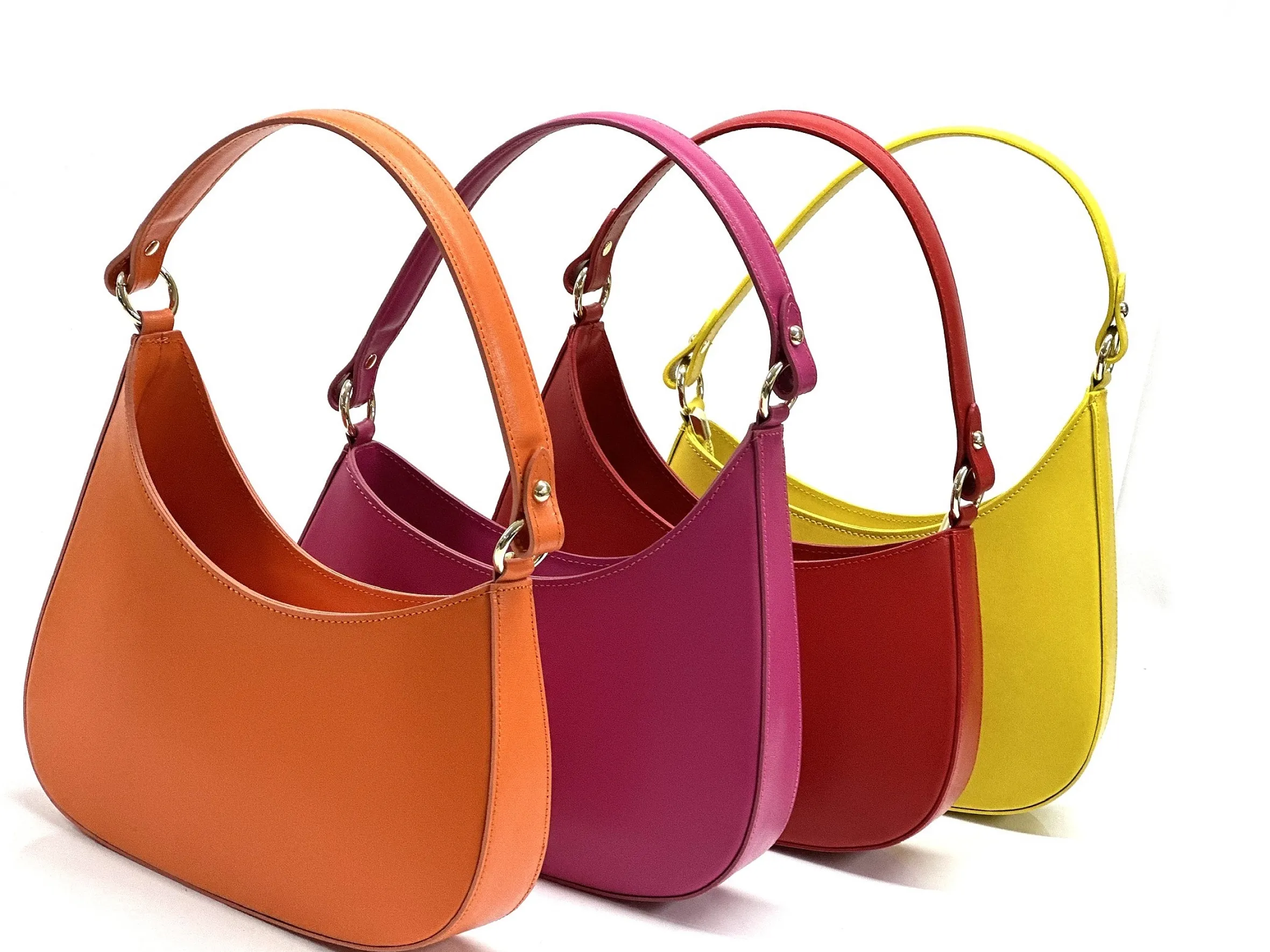 Scarpe di Maremma Borsa Mod. Mezza Luna Due Tracolle*Donna Borse Rigide