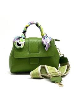 Scarpe di Maremma Borsa Rigida In Pelle Martellata 2 Tracolle*Donna Borse Rigide