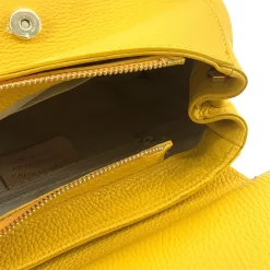 Scarpe di Maremma Borsa Rigida In Pelle Martellata 2 Tracolle*Donna Borse Rigide