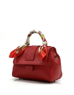 Scarpe di Maremma Borsa Rigida In Pelle Martellata 2 Tracolle*Donna Borse Rigide