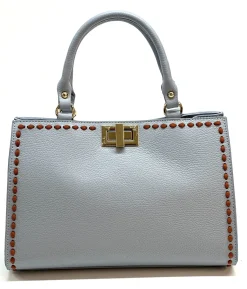 Scarpe di Maremma Borsa Rigida In Pelle Martellata*Donna Borse Rigide