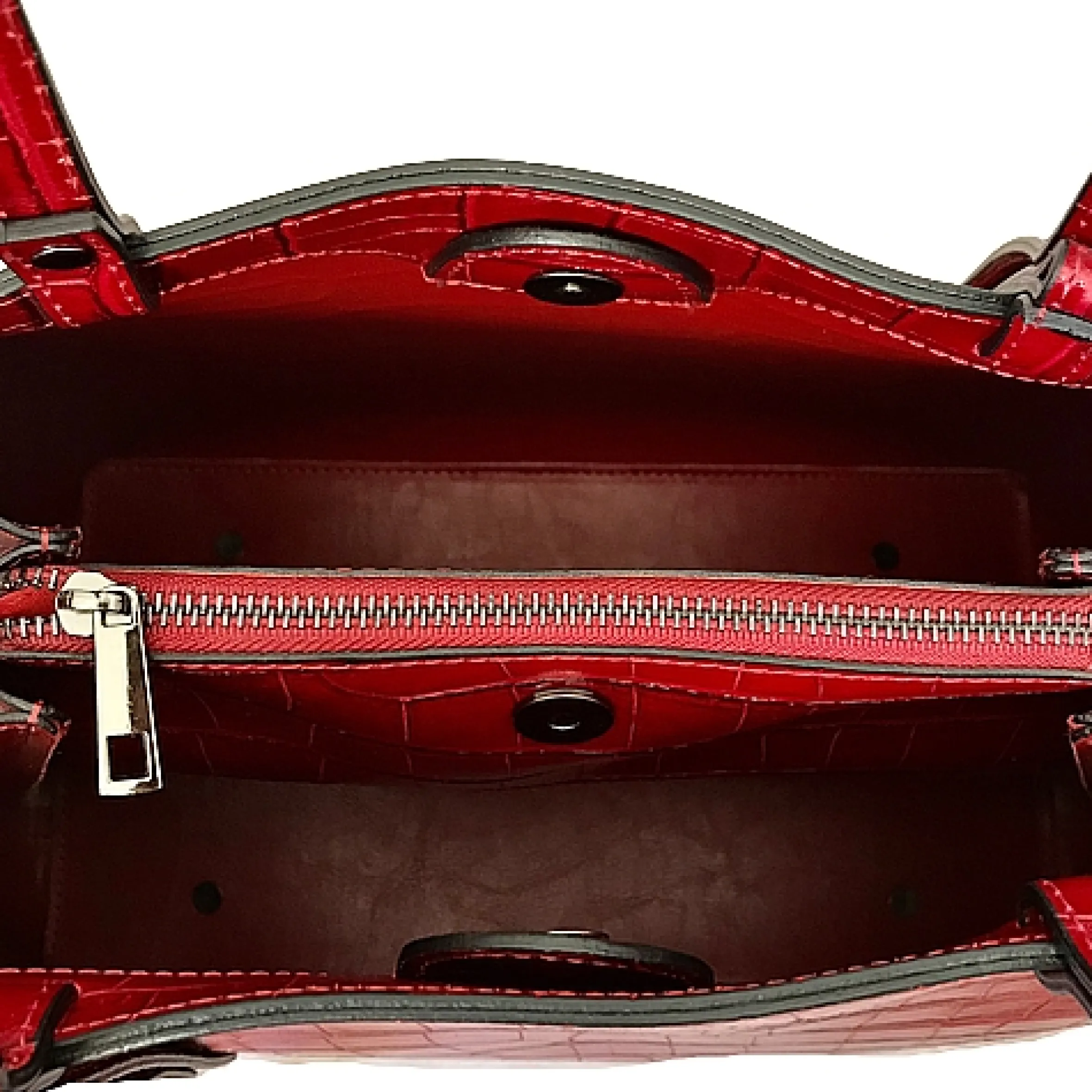 Scarpe di Maremma Borsa Rossa "Cocco"*Donna Borse Rigide