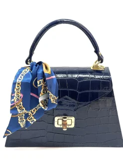 Scarpe di Maremma Borsa Trapezio In Pelle Cocco*Donna Borse Rigide