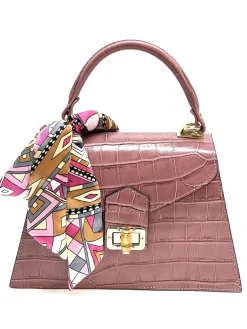 Scarpe di Maremma Borsa Trapezio In Pelle Cocco*Donna Borse Rigide