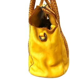 Scarpe di Maremma Borsetta Artigianale Con Manici Intrecciati*Donna Borse Morbide
