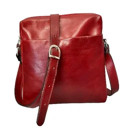 Scarpe di Maremma Borsetto Artigianale Rosso*Uomo Borsetti
