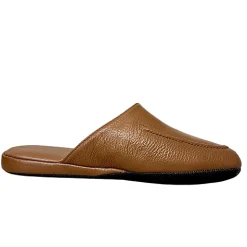 Scarpe di Maremma Ciabatta / Scendiletto In Pelle Cuoio*Uomo Ciabatte & Pantofole