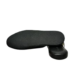 Scarpe di Maremma Ciabatta / Scendiletto In Pelle Nera*Uomo Ciabatte & Pantofole