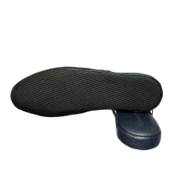 Scarpe di Maremma Ciabatta / Scendiletto In Pelle Blu*Uomo Ciabatte & Pantofole