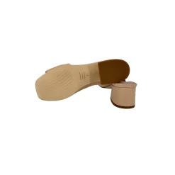 Scarpe di Maremma Ciabatta Artigianale In Pelle Nude*Donna Sandali & Ciabatte