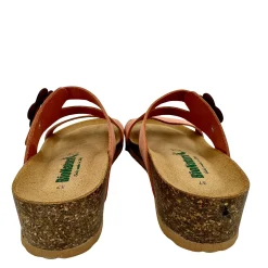 Scarpe di Maremma Ciabatta Bionatura In Nabuk Pesca*Donna Sandali & Ciabatte