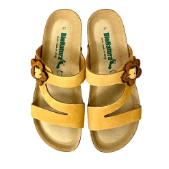Scarpe di Maremma Ciabatta Bionatura In Nabuk Albicocca*Donna Sandali & Ciabatte