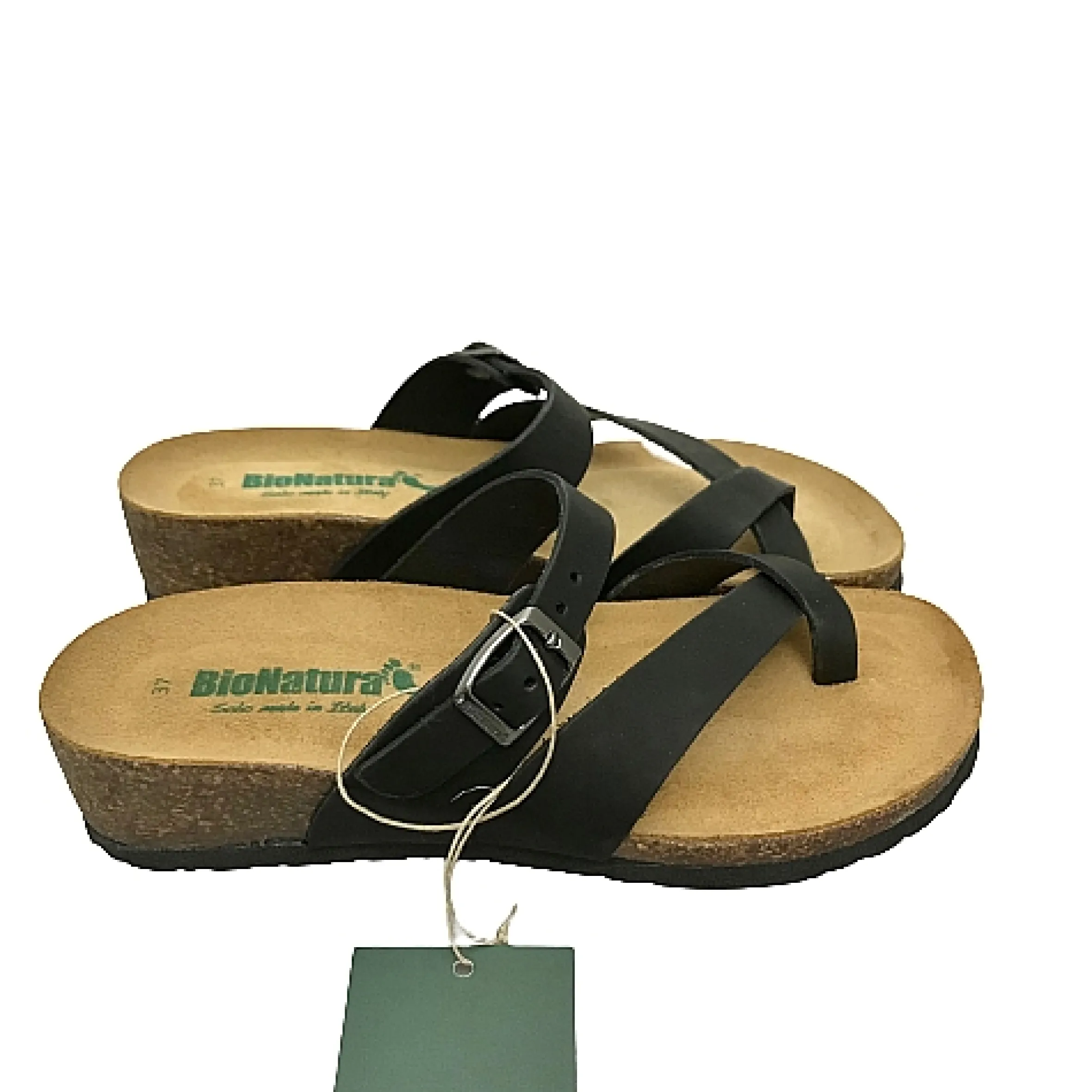 Scarpe di Maremma Ciabatta Bionatura Infradito Nera*Donna Sandali & Ciabatte