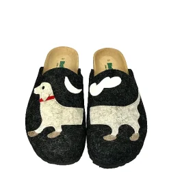 Scarpe di Maremma Ciabatta Bionatura Invernale In Feltro Lana Bassotto*Donna Ciabatte & Pantofole