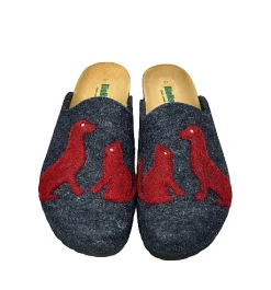 Scarpe di Maremma Ciabatta Bionatura Invernale In Feltro Lana Cane E Gatto*Donna Ciabatte & Pantofole