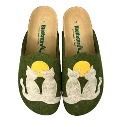 Scarpe di Maremma Ciabatta Bionatura Invernale In Feltro Lana Gatti*Donna Ciabatte & Pantofole