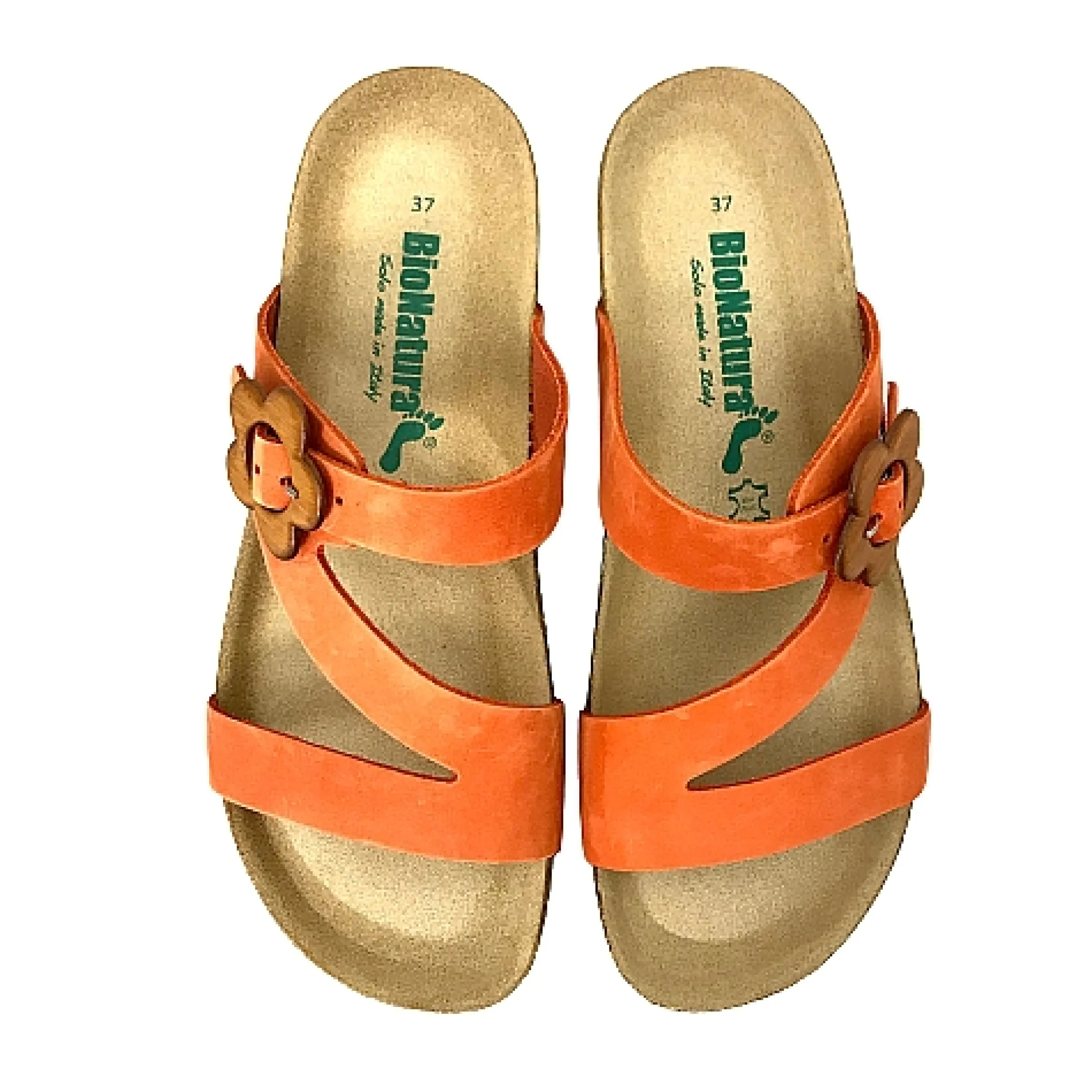 Scarpe di Maremma Ciabatta Bionatura Mandarino*Donna Sandali & Ciabatte