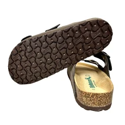 Scarpe di Maremma Ciabatta Bionatura Nabuk Testa Di Moro Vibram*Uomo Sandali & Ciabatte