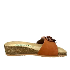 Scarpe di Maremma Ciabatta Bionatura Strappo Con Fiore Ruggine*Donna Sandali & Ciabatte