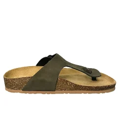 Scarpe di Maremma Ciabatta Infradito In Pelle Bionatura Testa Di Moro*Donna Sandali & Ciabatte
