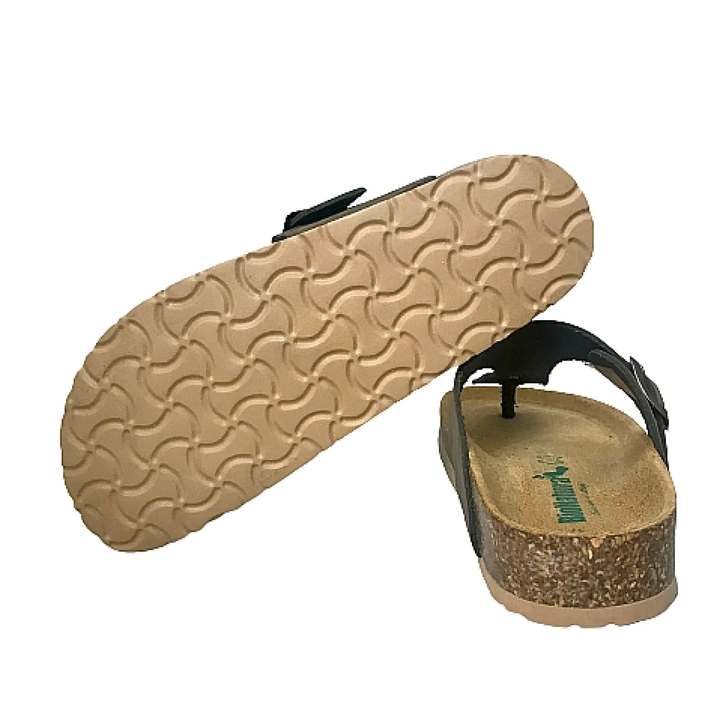 Scarpe di Maremma Ciabatta Infradito In Pelle Bionatura Testa Di Moro*Donna Sandali & Ciabatte