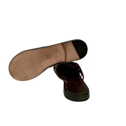 Scarpe di Maremma Ciabatta Sabot In Pelle Intrecciata T. Moro Mod. Formentera*Donna Sandali & Ciabatte