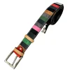 Scarpe di Maremma Cintura Artigianale In Camoscio Multi 7* Multicolore