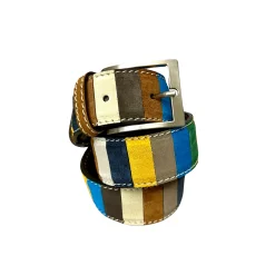 Scarpe di Maremma Cintura Artigianale In Nabuk Mix10* Multicolore