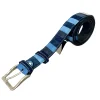 Scarpe di Maremma Cintura Artigianale In Nabuk Tonalita Blu Mix7* Multicolore