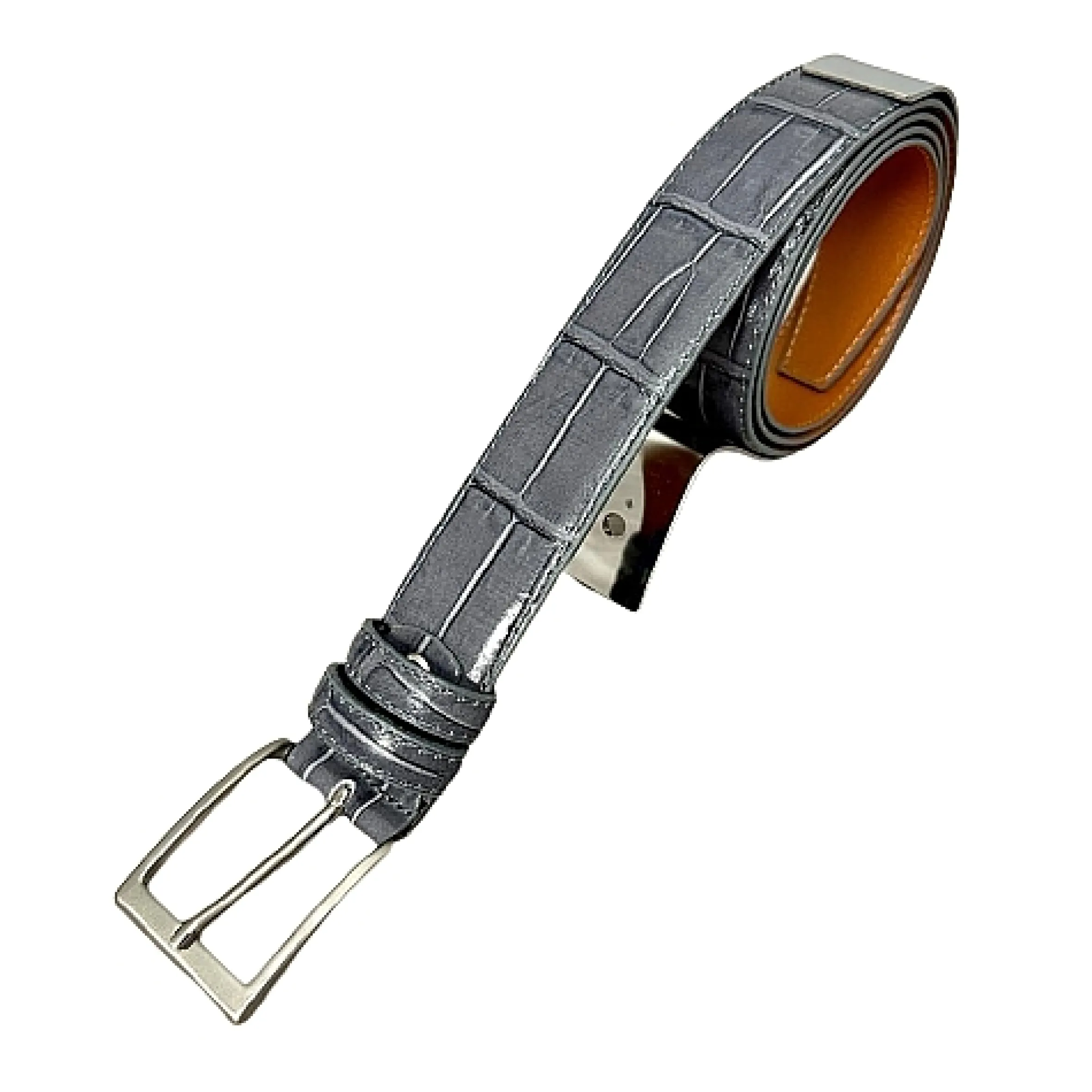 Scarpe di Maremma Cintura Artigianale In Pelle Con Stampa Cocco 1010* Classiche