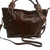 Scarpe di Maremma Classica Borsa Marrone*Donna Borse Rigide