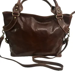 Scarpe di Maremma Classica Borsa Marrone*Donna Borse Rigide