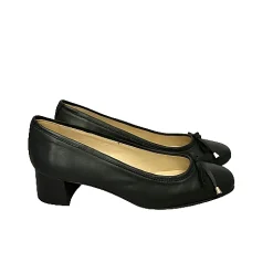 Scarpe di Maremma Decollete In Pelle Nero*Donna Ballerine