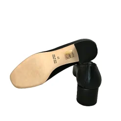 Scarpe di Maremma Decollete In Pelle Nero*Donna Ballerine