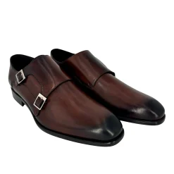 Scarpe di Maremma Doppia Fibbia Sfumata Marrone*Uomo Fibbie